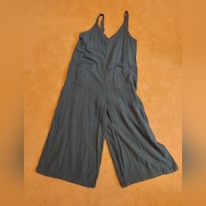 Natural Life Jade Green Jumpsuit Size Medium